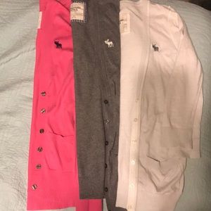 Abercrombie and fitch cardigans