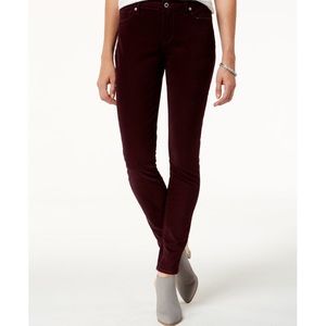 Lucky Brand Brooke legging jeans in wine