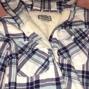 Cozy flannel with fleece