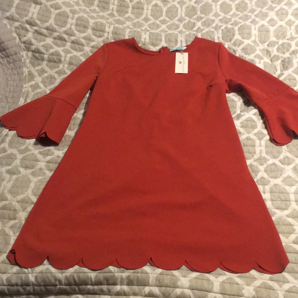 NWT Burnt orange She & Sky dress.