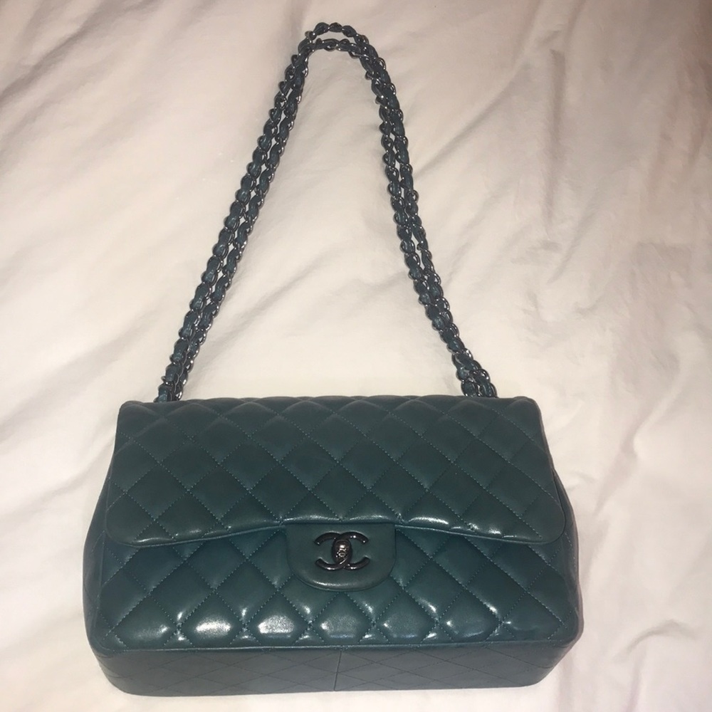 Teal Jumbo Chanel