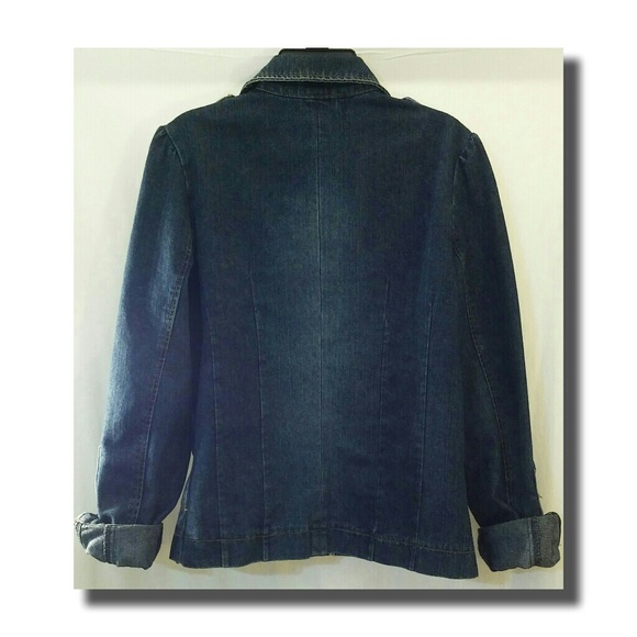 Denim Jacket by Juicy Couture Sz. M - Picture 2 of 2
