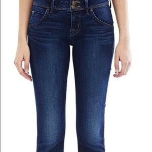 Hudson petite mid rise signature boot cut