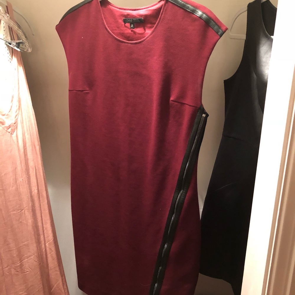 Ohne Titel burgundy dress