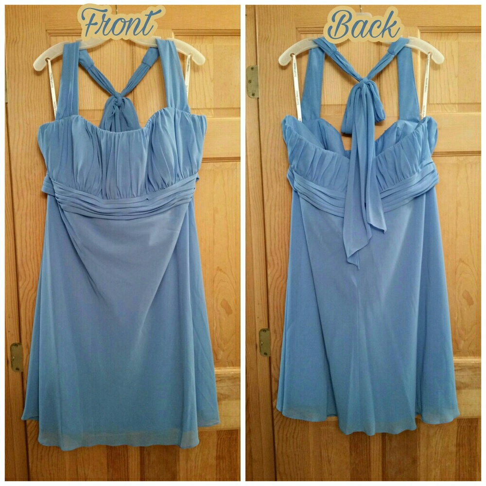 Chiffon Halter Dress