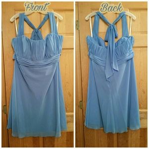 Chiffon Halter Dress