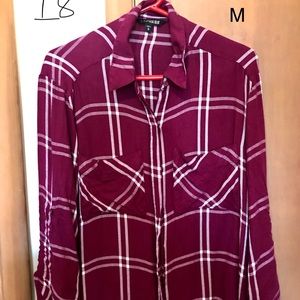 Long sleeve flannel