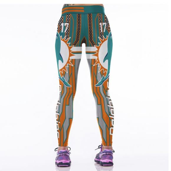 🏈SALE🏈 Miami Dolphins NFL Leggings - Picture 4 of 4