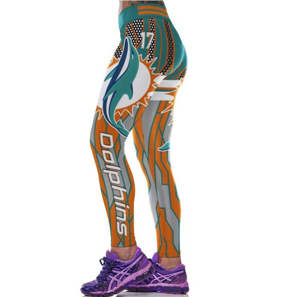 🏈SALE🏈 Miami Dolphins NFL Leggings - Picture 3 of 4