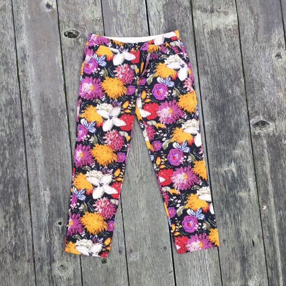 Floral 🌸 Anthro Pants - Picture 1 of 5