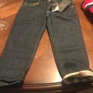 Boys 5Y Burberry Jeans