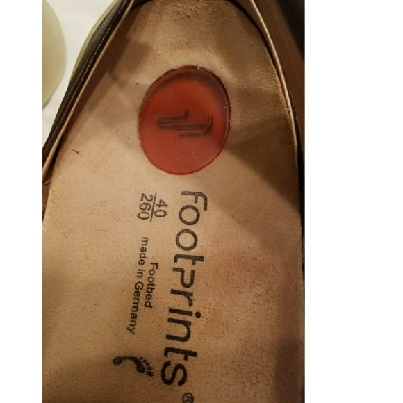 Footprints by Birkenstock Brown Leather Sz 40 - Picture 3 of 4
