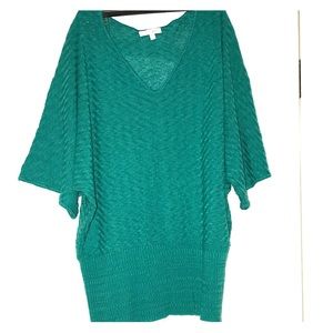 Turquoise Tunic Sweater