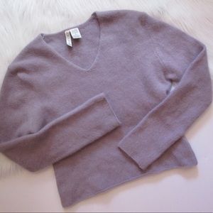 Twiggy rabbit hair and wool soft cozy sweater