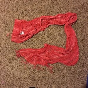 Coral scarf