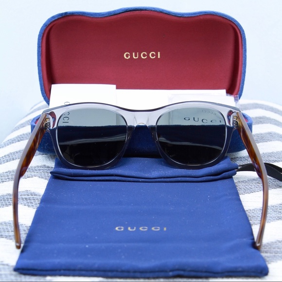 NWT 100% Authentic Gucci Sunglasses 52mm Wayfarer - Picture 6 of 7