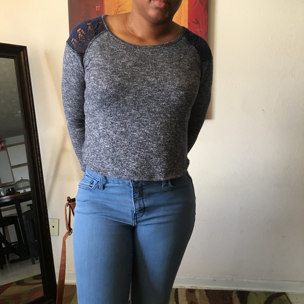 Peeking Shoulder Sweater