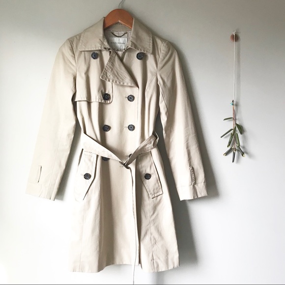 Banana Republic Jackets & Blazers - Banana Republic Khaki Trench Coat