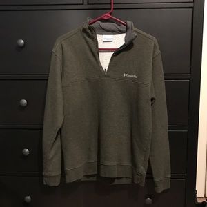 Columbia Olive Green Pullover Sweater