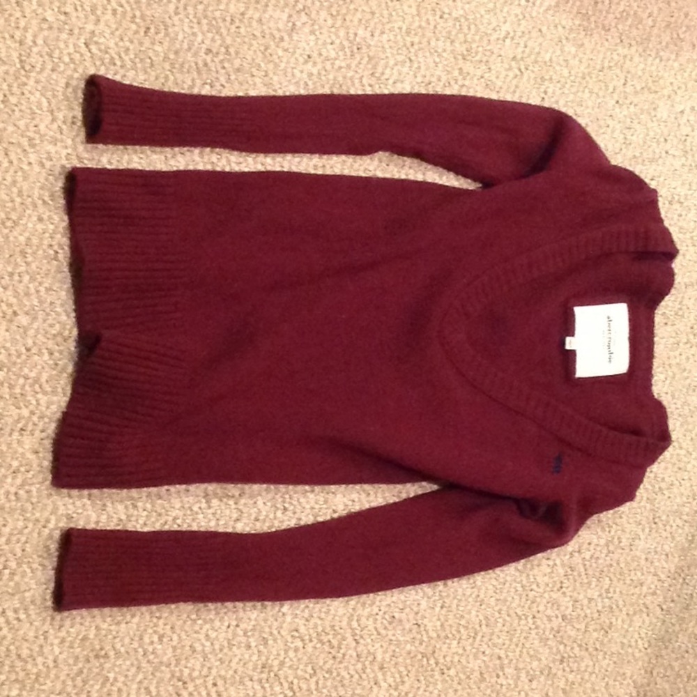 Abercrombie Maroon Sweater