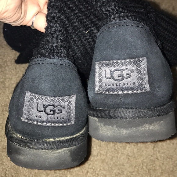 Ugg "Classic Cardy" knit boots - Picture 3 of 3