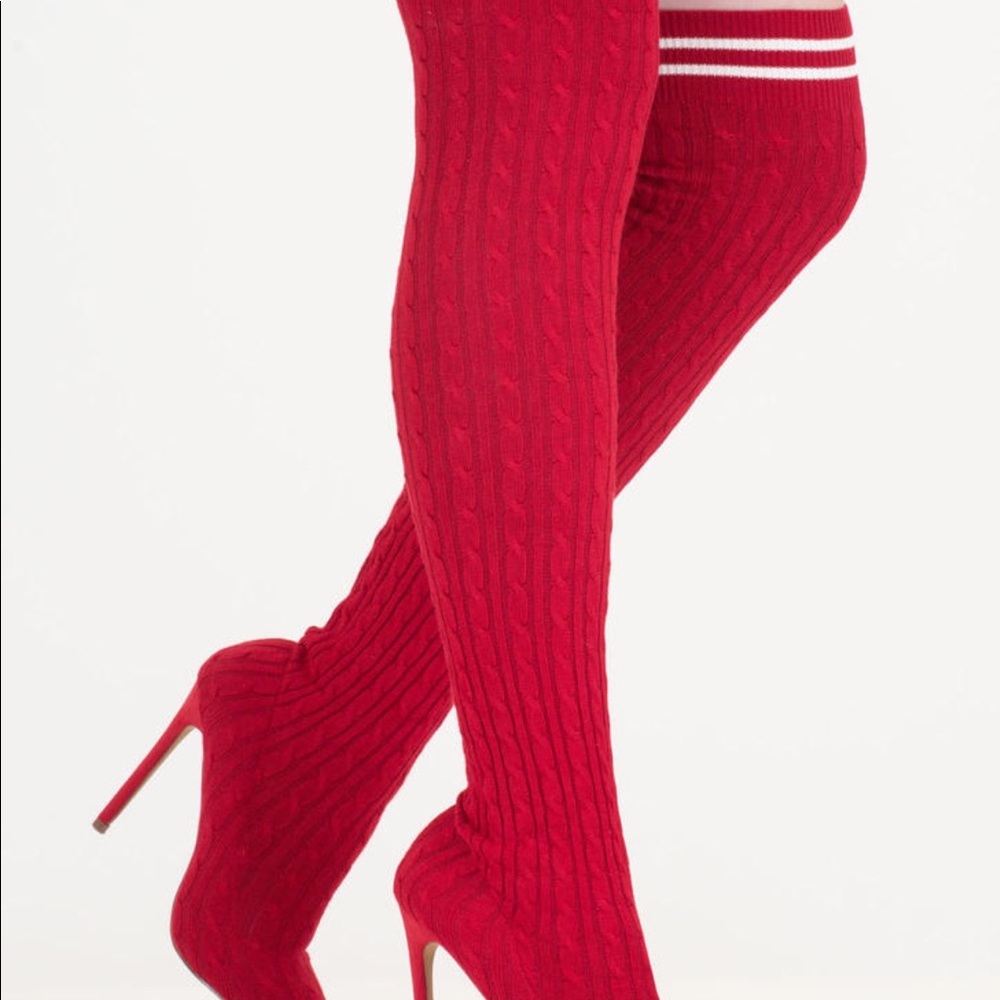 Knee High Sock Boots