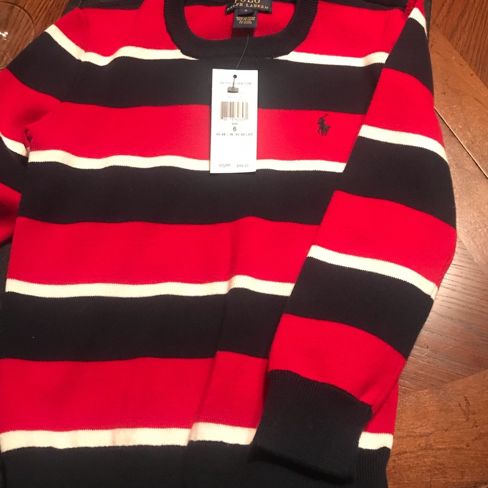 Polo boys sweater