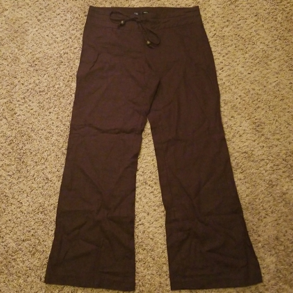 Maurices Brown Canvas Pants Sz. L