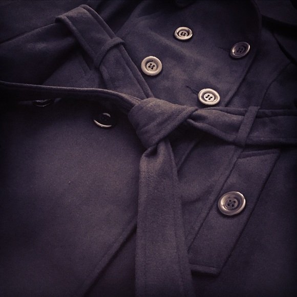 NWT Navy Blue Pea Coat - Picture 4 of 6