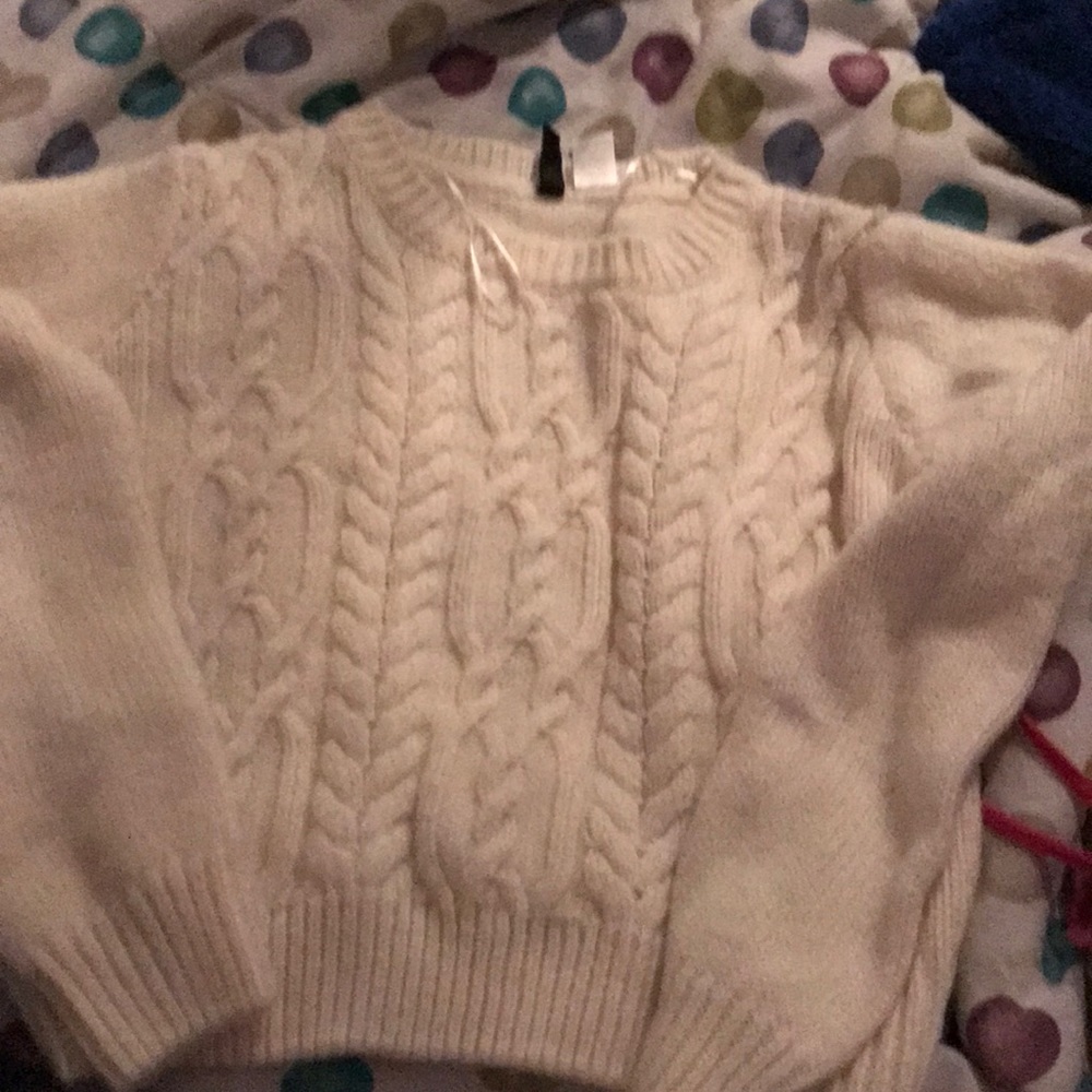 White sweater