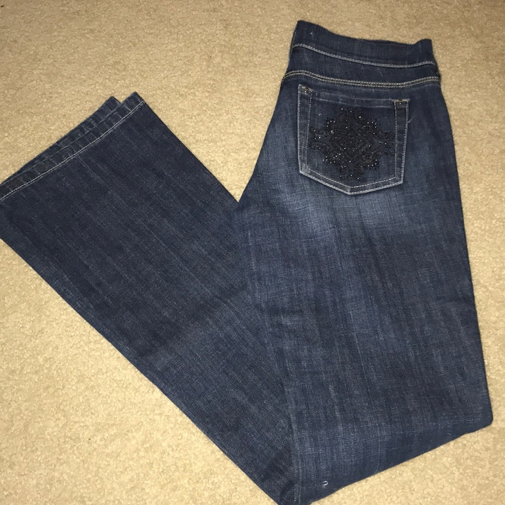 White House Black Market Boot Cut Jean
