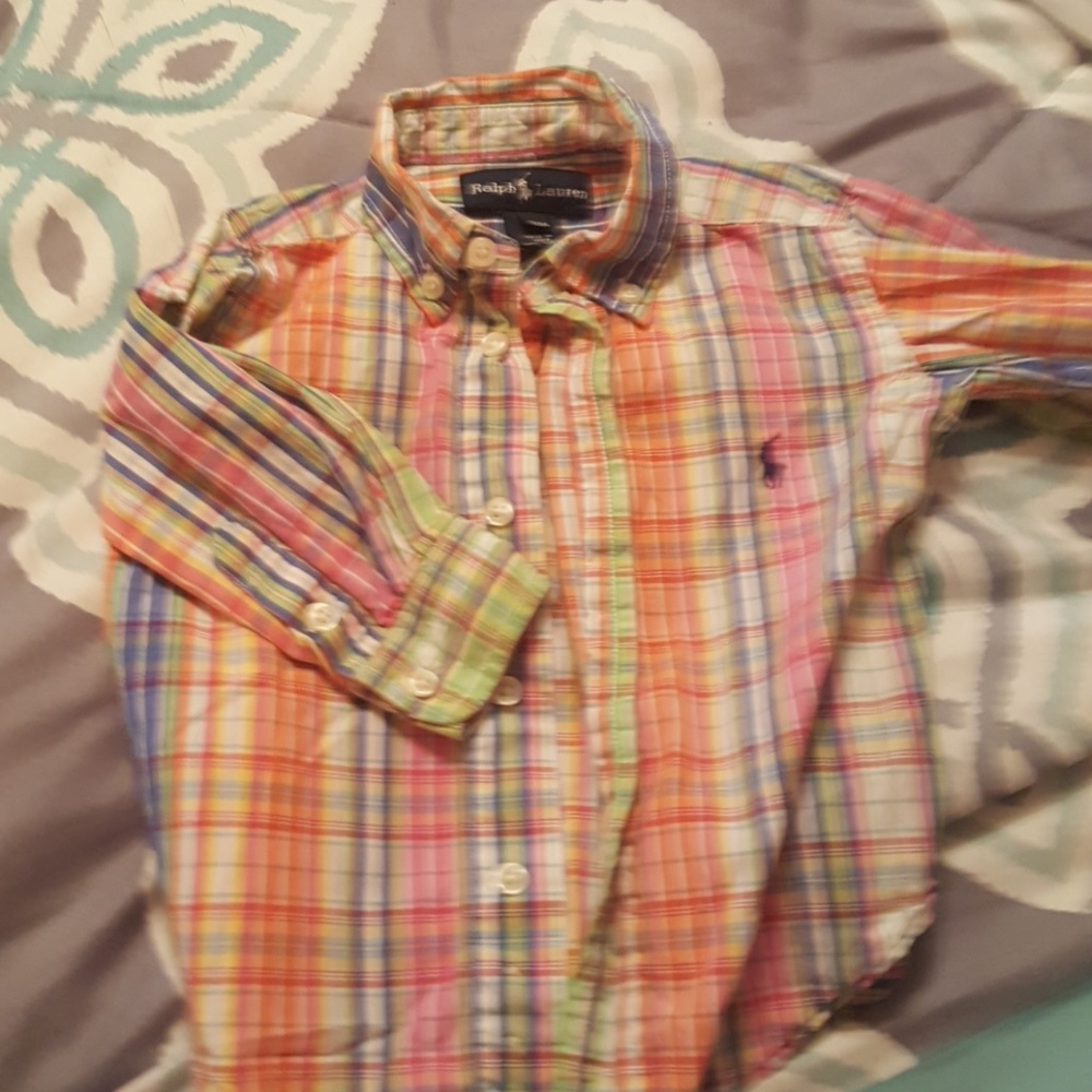 💜💜Infant long sleeve button up shirt💜💜