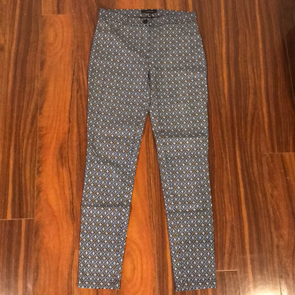 Atmosphere Skinny Ankle Pants, Size 4, Multicolor