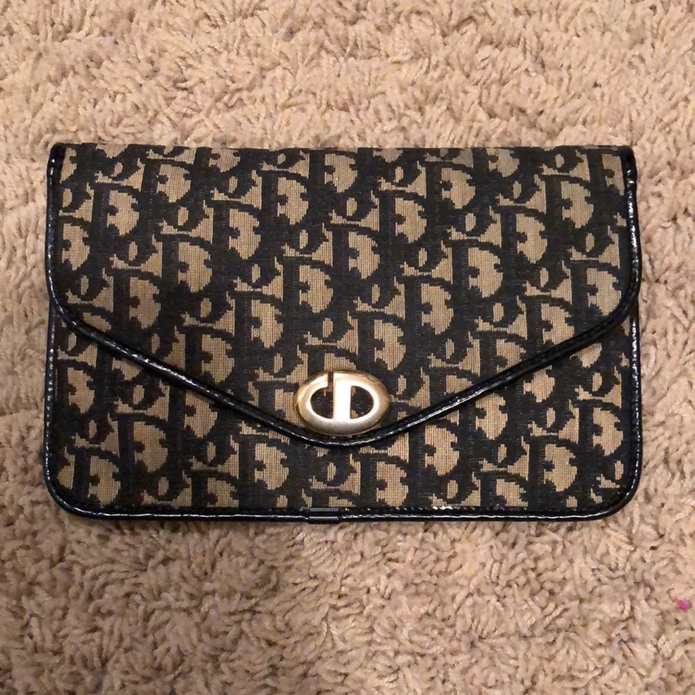 Vintage Christian Dior mini clutch
