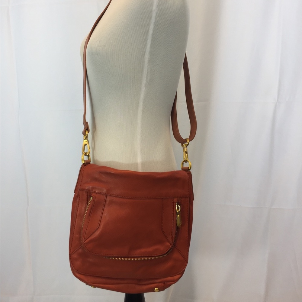 Christopher Kon Burnt Orange Crossbody Purse