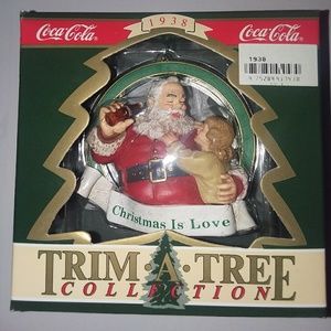 1938 Coca - Cola Christmas Ornament