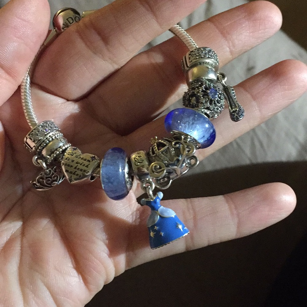 Authentic Pandora Disney Cinderella Bracelet