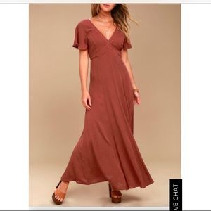 Brand new Lulus maxi