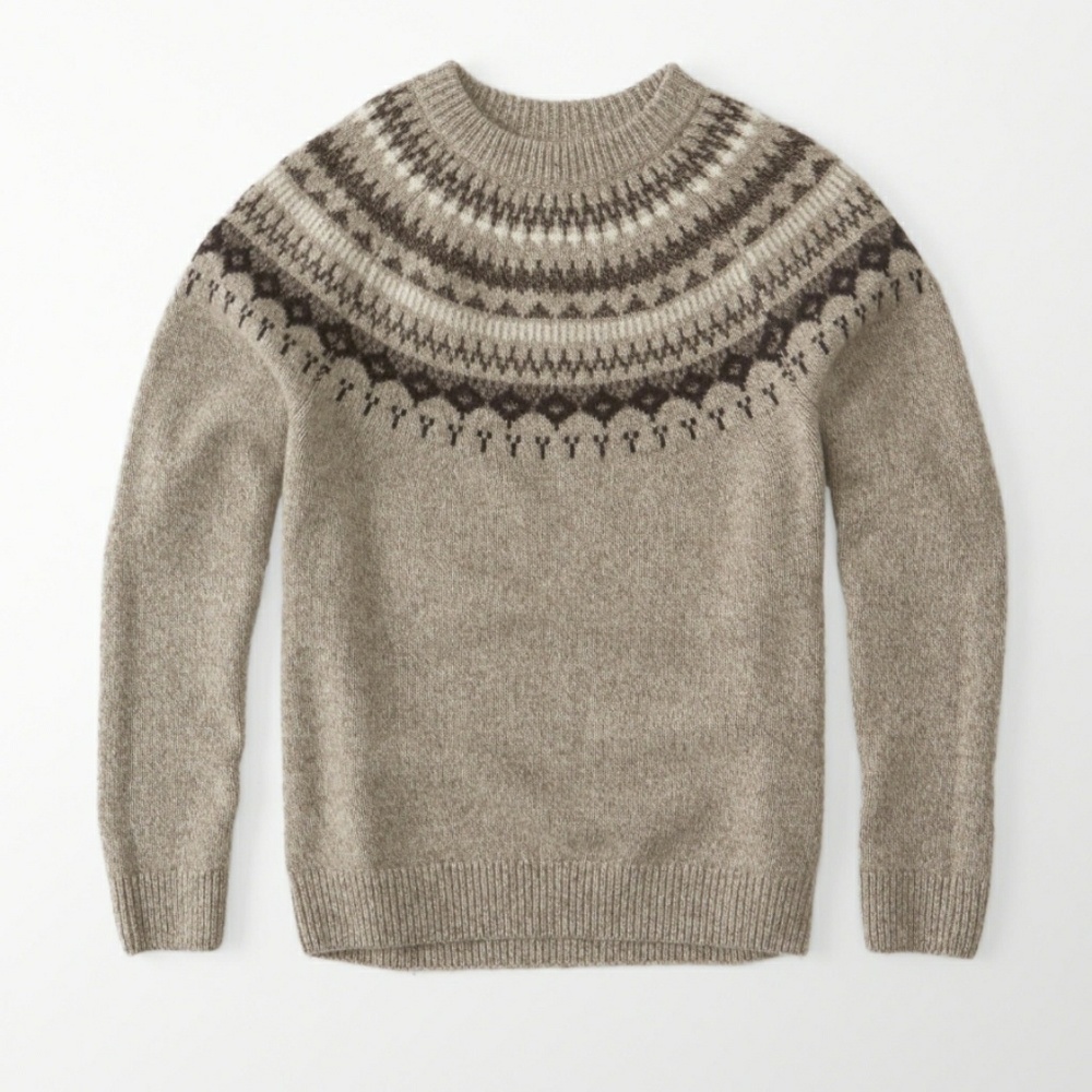 Abercrombie & Fitch Nordic Pattern Sweater
