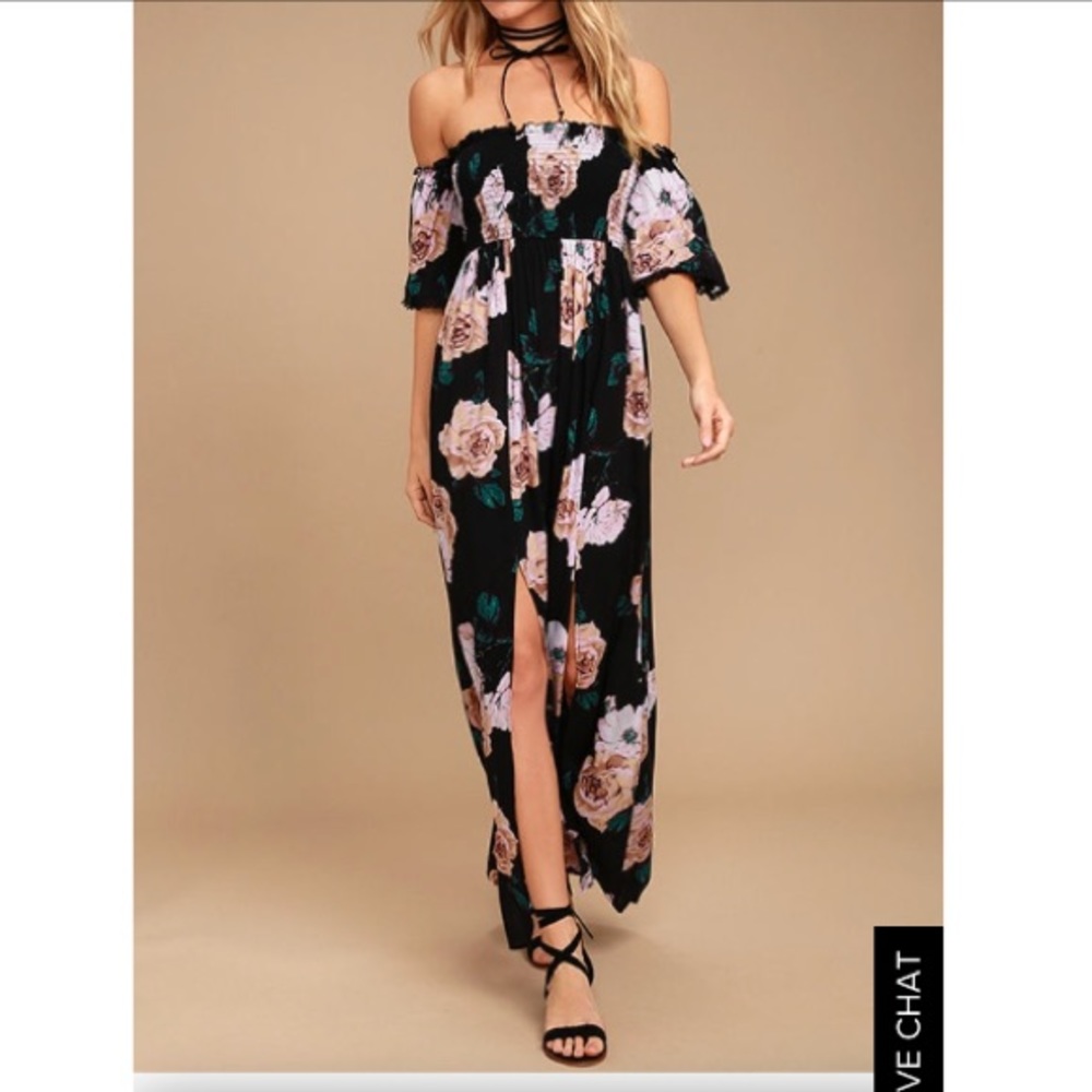 Lulus maxi dress