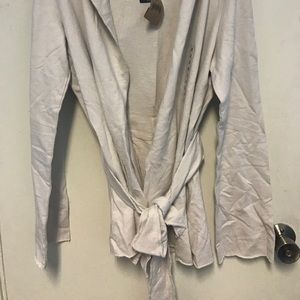 Lucky Brand Hooded Wrap Jacket