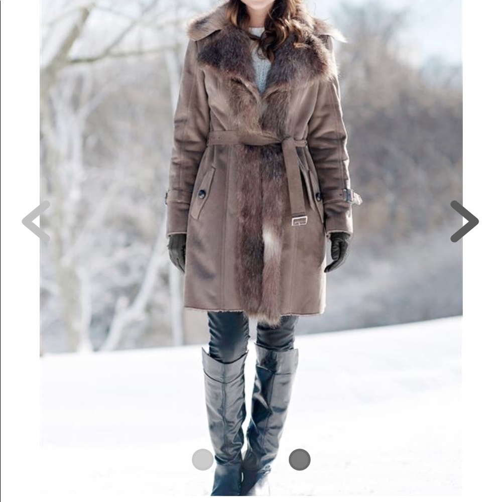 New fabulous furs large coat