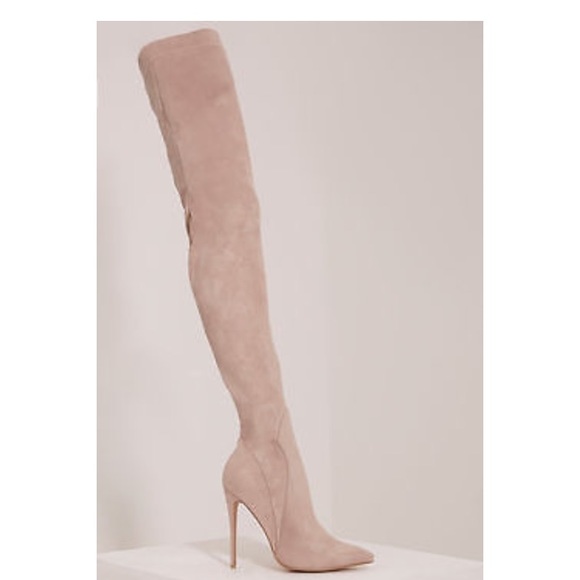 pretty little thing Shoes - Prettylittlething thigh high boots