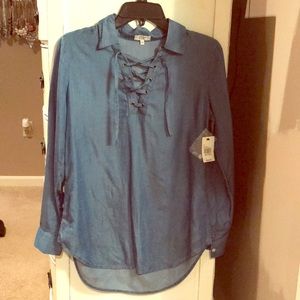 NWT Crown & Ivy Jean Tunic.