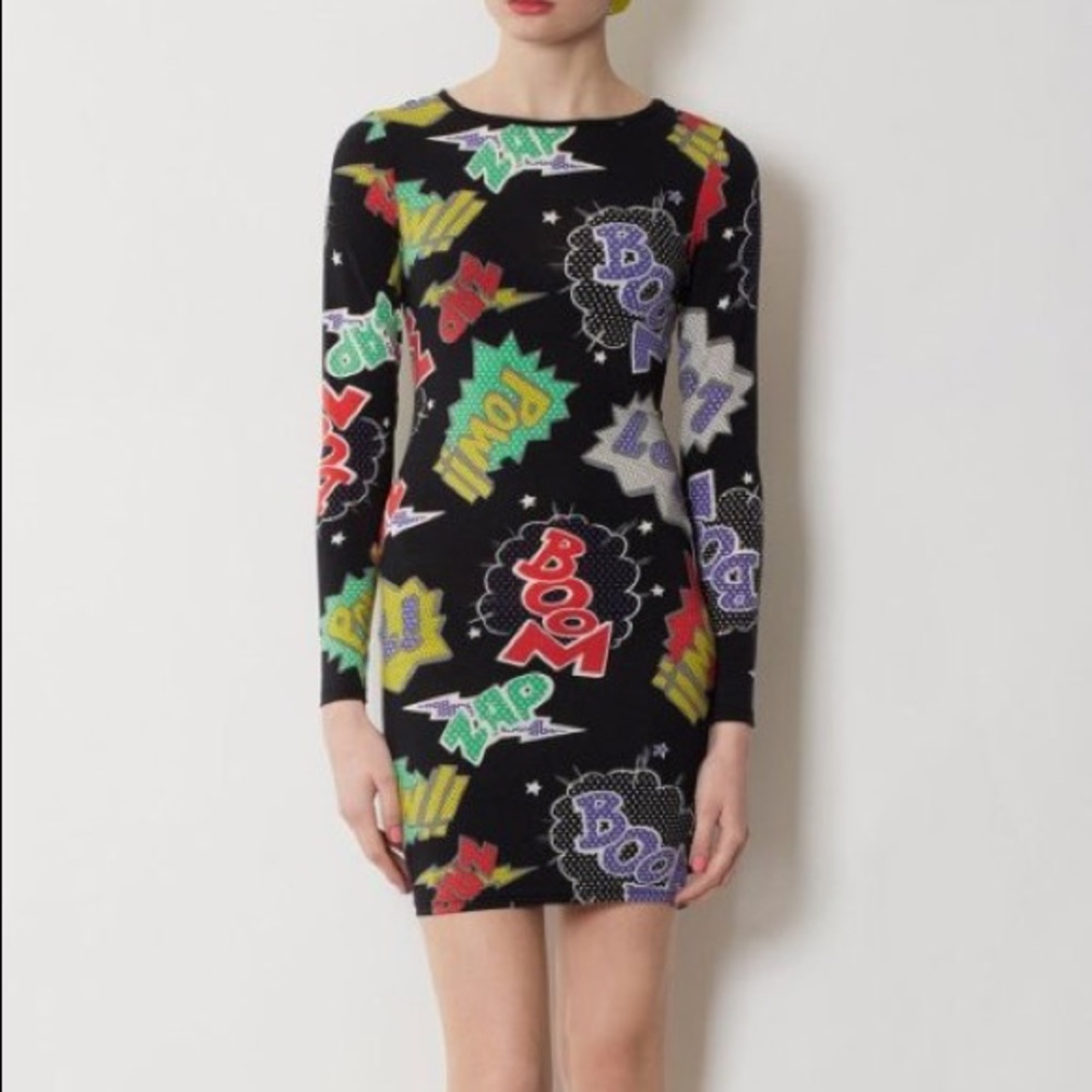 NWT TOPSHOP "Pow" Bodycon (S)