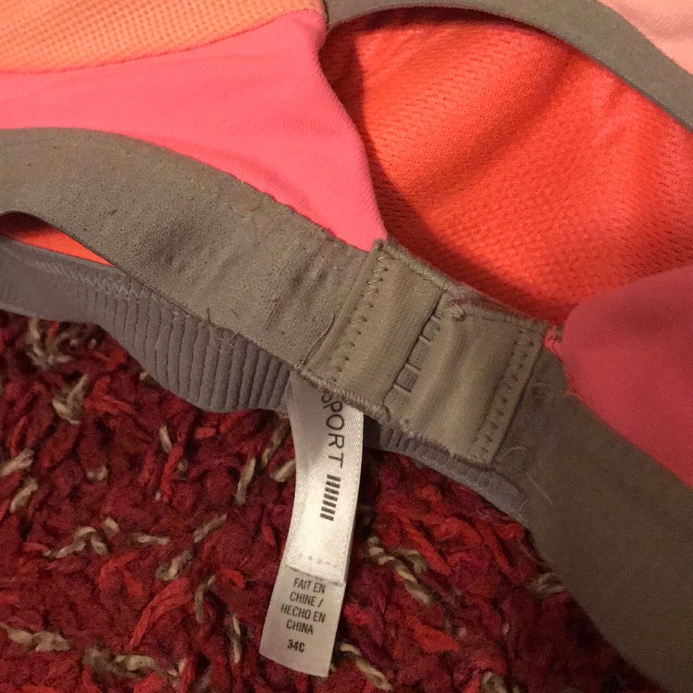 VSX peachy supported sports bra 34C - Picture 3 of 4