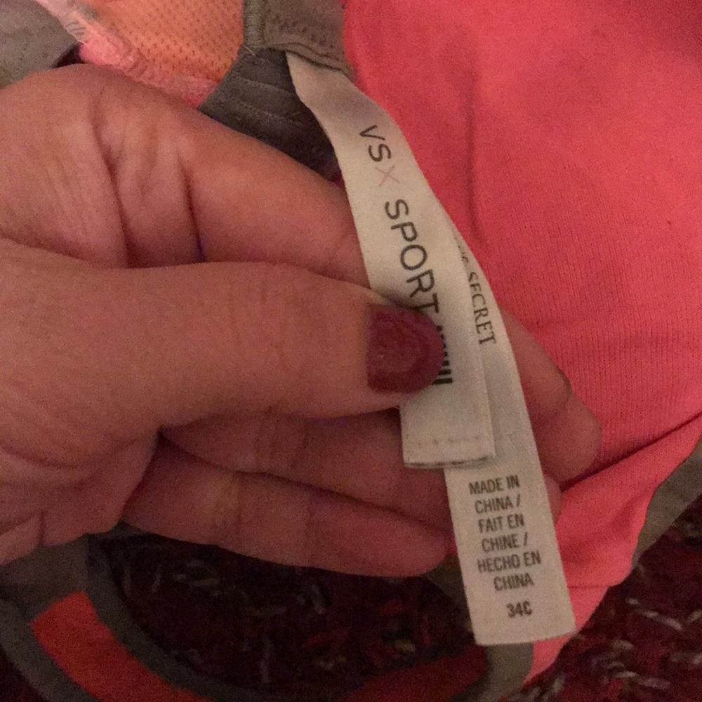 VSX peachy supported sports bra 34C - Picture 4 of 4