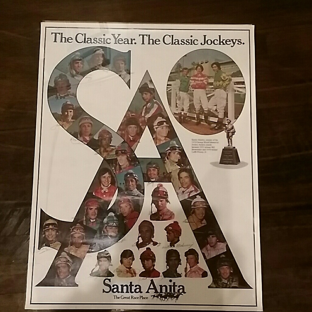 The classic  year. The Classic Jockeys Horse Racin