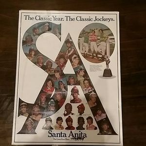 The classic  year. The Classic Jockeys Horse Racin