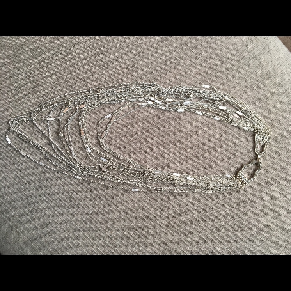 chloe + isabel multi strand necklace